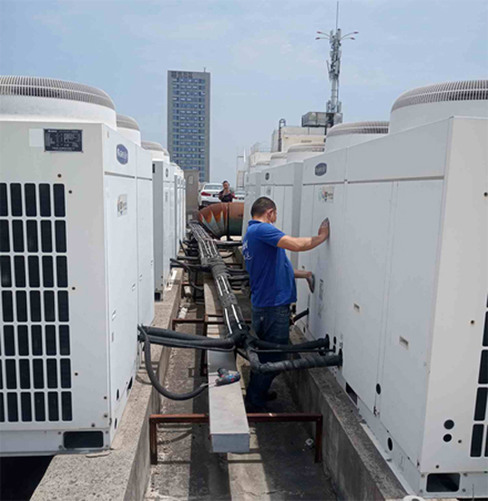 武清中央空调制热和不制冷系统维修方法